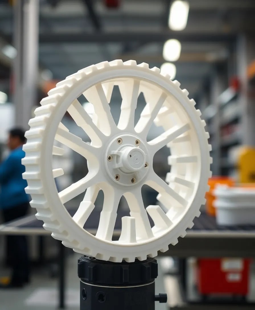 SLS 방식 활용한 로봇 바퀴 제작 혁신 사례