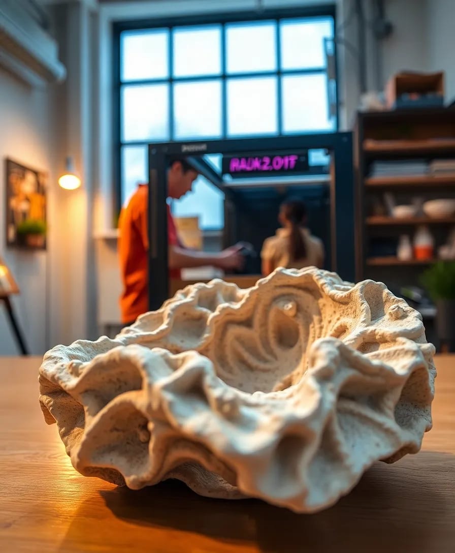 서울에서 주목받는 도자기 제작 방식 3 프린팅