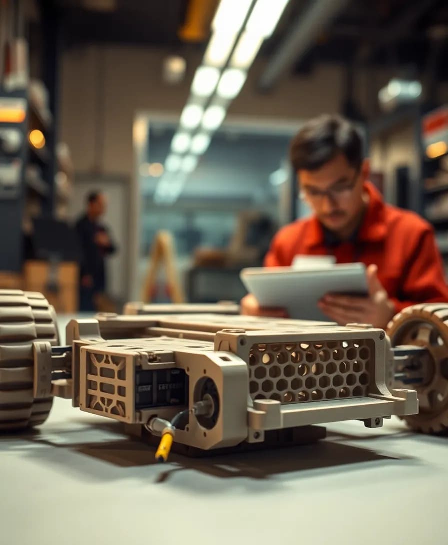 로봇 섀시 혁신을 위한 적층 제조 활용 방법 정리