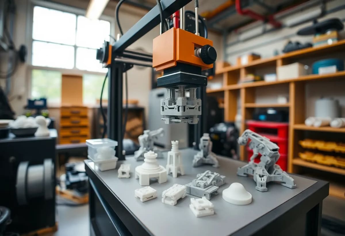 삼차원 프린팅 활용한 로봇 부품 개발 사례 분석