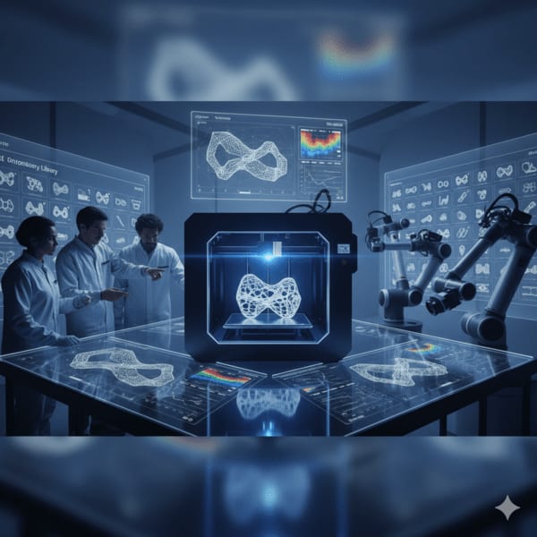 생성형 AI3D 프린팅 결합 제조업 설계 유연성과 정밀 제어의 혁신