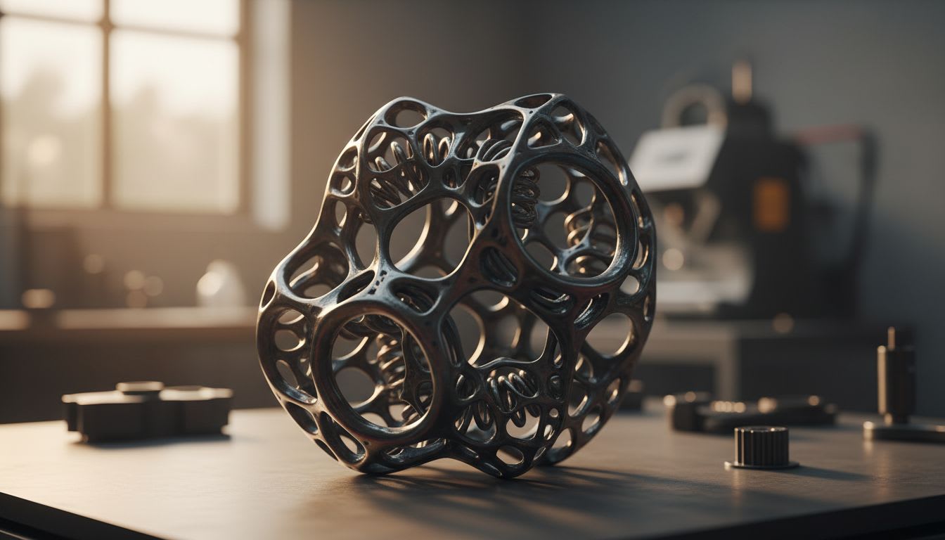 한양3D팩토리 복잡한 금속 3D프린팅 하루 만에 완성하는 3단계 절차