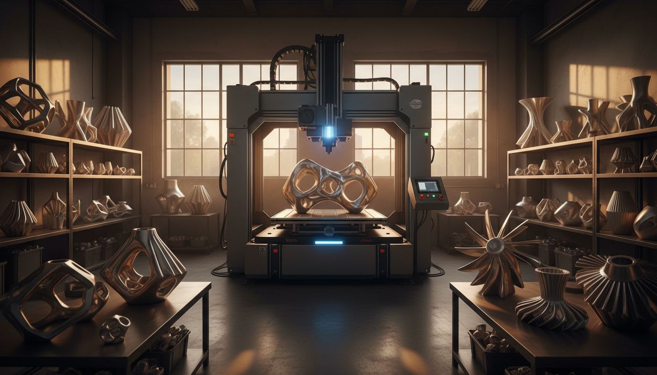 소량 생산 금속 3D프린팅의 모든 것 고급 품질과 비용 절감을 동시에