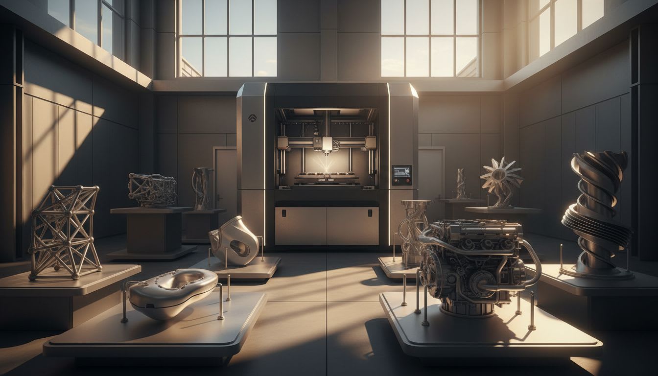 한양3D팩토리 금속 3D프린팅 5대 주요 산업에 어떻게 적용될까요